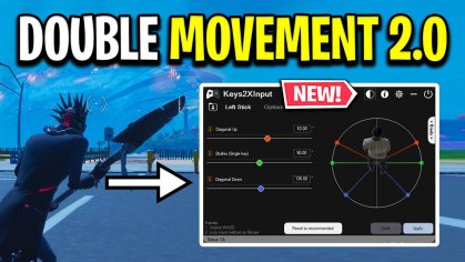 How To Get Double Movement 2.0 In Fortnite! (Keys2xInput Update) - YouTube