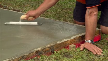 How to Lay a Concrete Pad | Mitre 10 Easy As DIY - YouTube