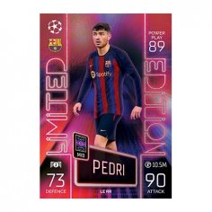Buy Cards Pedri Limited Edition Red Ray Barcelona Topps Match Attax 22/23