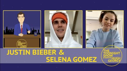 Justin Bieber and Selena Gomez on The Toonight Show - YouTube