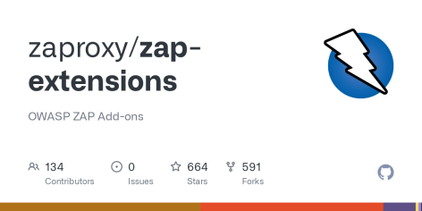 GitHub - zaproxy/zap-extensions: OWASP ZAP Add-ons