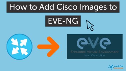 Adding Cisco Images to EVE-NG - YouTube