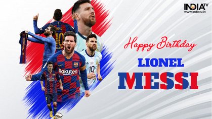 Happy Birthday Lionel Messi, Let's take a look at five interesting facts about football legend | Football News â India TV