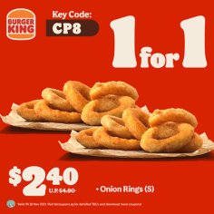 BURGER KING® Coupon Discounts up to 50% off Side & Dessert