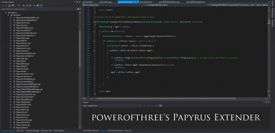 powerofthree's Papyrus Extender at Skyrim Special Edition Nexus - Mods and Community