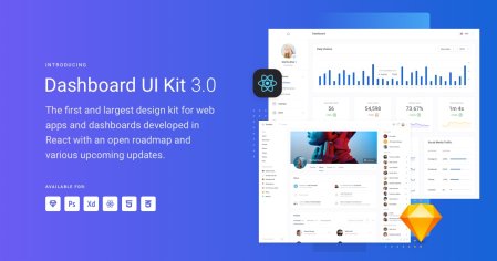 Dashboard UI Kit 3.0 - Design & React UI Kit