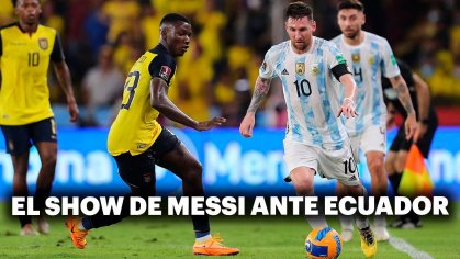 lionel messi ecuador