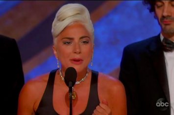 Lady Gaga Wins First-Ever Oscar For The Song 