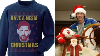There's A Christmas Jumper With Lionel Messi's Face On It For Fanboys Everywhere - SPORTbible