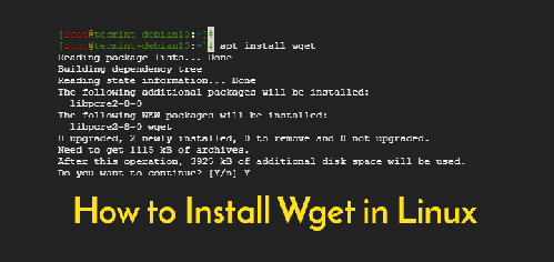 How to Install Wget in Linux