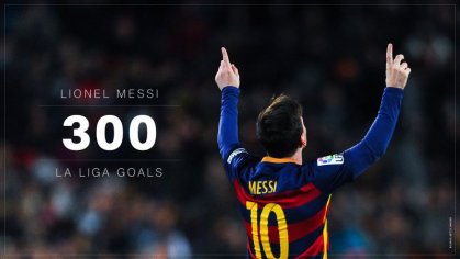Lionel Messi: Barcelona star scores 300th league goal | CNN