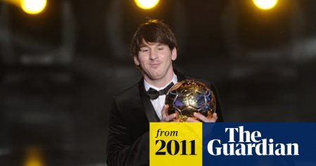 Lionel Messi wins 2010 Fifa Ballon d'Or ahead of Xavi and Iniesta | Lionel Messi | The Guardian