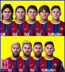PES 2021 Lionel Messi Facepack
