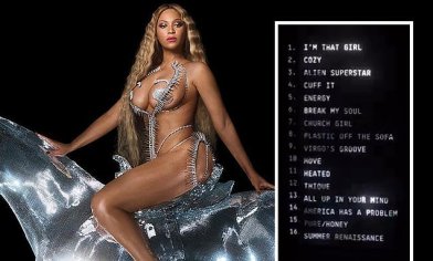 Beyonce announces 16-song tracklist for upcoming album Renaissance | Daily Mail Online