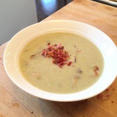 Cream of Asparagus and Mushroom Soup Recipe
