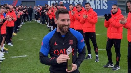 Lionel Messi Pens Touching Message After Receiving a Guard of Honour<!-- --> - SportsBrief.com
