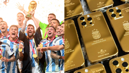 Lionel Messi orders 35 GOLD personalised iPhones worth £175k for World Cup-winning Argentina team-mates & staff | Goal.com