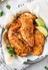 Oven Fried Chicken - Baked Fried Chicken Breast (HOW TO VIDEO)