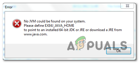 How to Fix No JVM Could be Found Error on Windows 10 - Appuals.com