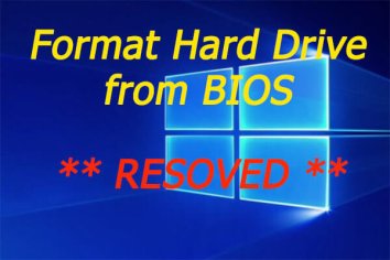 How to Format Hard Drive from BIOS in Windows 10 Effectively