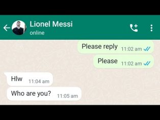 Messi Ka WhatsApp Number | Lionel Messi Ka Phone Number | Messi Ka Number - YouTube