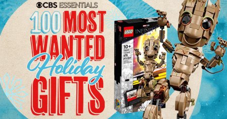 
    100 Most Wanted Holiday Gifts: I am Groot Marvel Lego set is our top gift for boys in 2022 - CBS News