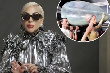 Lady Gaga revisits epic 2011 Grammys egg entrance