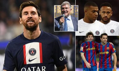 Lionel Messi 'will return to Barcelona in July 2023 when his PSG deal expires' | Daily Mail Online