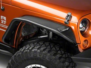 Barricade Jeep Wrangler Tubular Fender Flares with LED Lighting J108522 (07-18 Jeep Wrangler JK) - Free Shipping
