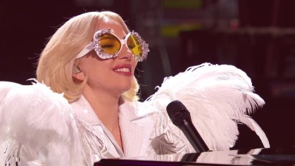 Lady Gaga - Your Song (Elton John GRAMMY Salute Rehearsal) (January 29, 2018) - YouTube