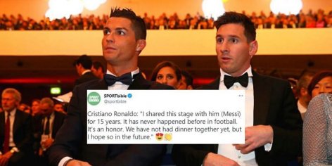 10 things Cristiano Ronaldo has said about Lionel Messi over the years
