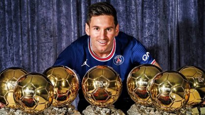 Lionel Messi - 7 Ballon d'Or Wins - Official Tribute - YouTube
