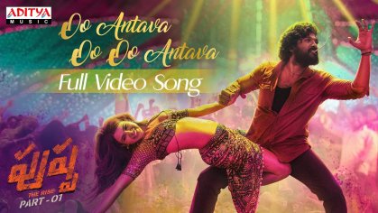 Oo Antava Mawa..Oo Oo Antava Full Video Song | Pushpa Songs | Allu Arjun| DSP |Sukumar |Samantha - YouTube