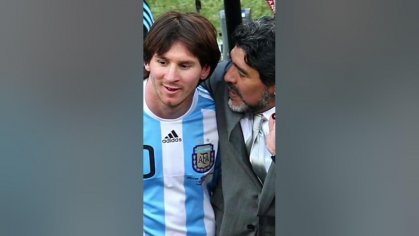 lionel messi con el pelo largo