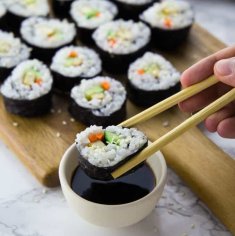 Easy Vegan Sushi Recipe - Vegan Heaven