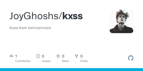 GitHub - JoyGhoshs/kxss: Kxss from tomnomnom
