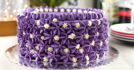 Ube Cake (Filipino Purple Yam Cake) - The Unlikely Baker