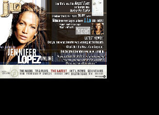 Jennifer Lopez in 2000 | Web Design Museum