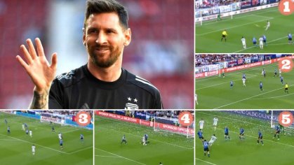 Lionel Messi Scores FIVE Goals Against Estonia, He's Not Human