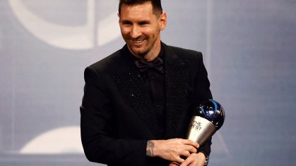 Lionel Messi equals Cristiano Ronaldo tally as he wins Fifa The Best Men's Player award for 2022 after World Cup heroics | The Sun