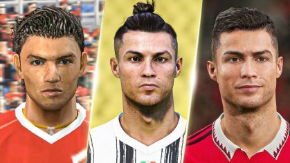 Cristiano Ronaldo in every PES/eFootball game (PES 3 - eFootball 2023) - YouTube