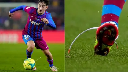 Gavi laces: Xavi explains why Barca star plays with his bootlaces undone | FootballTransfers.com