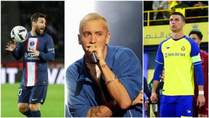 American Rapper Eminem Settles GOAT Debate With Bold Cristiano Ronaldo Claim<!-- --> - SportsBrief.com
