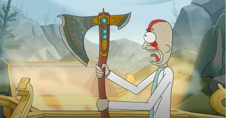 Rick and Morty appear as Kratos and Atreus in God of War: Ragnarok ad - Polygon