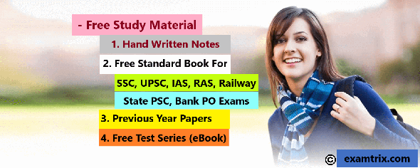 Download Exam Pdf Notes, Free Handwritten Notes, Free Study Material - Examtrix.com
