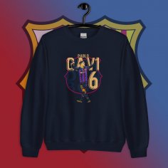 Pablo Gavi Sweatshirt Barcelona Sweatshirt La Liga Spain - Etsy Finland