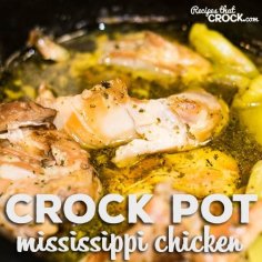 Crock Pot Mississippi Chicken Thighs - Recipes That Crock!