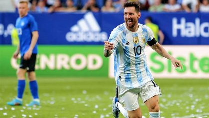Messi Scored 5 GOALS vs Estonia 2022! - YouTube