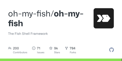 GitHub - oh-my-fish/oh-my-fish: The Fish Shell Framework