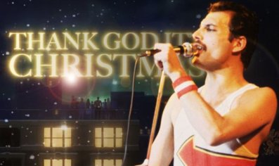 Freddie Mercury sings Thank God It’s Christmas in video from Brian May and Roger Taylor | Music | Entertainment | Express.co.uk
